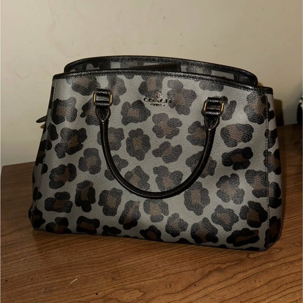 Leopard Print Women's Bag - Picture 3 of 3